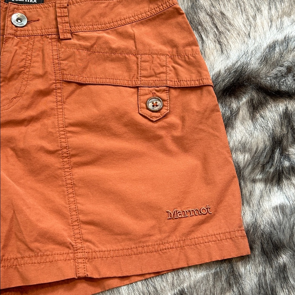 Marmot Ginny Short Hiking Casual Athletic Burnt Orange Women’s Size 8 - Picture 6 of 10